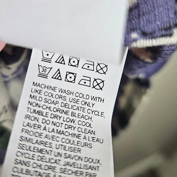 Lucky Boho Floral Blouse Sz Medium - Picture 9 of 13